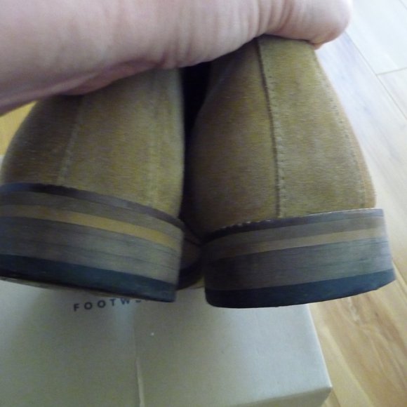 CREVO MEN S DENHAM CHELSEA BOOT TAN DISTRESSED GENUINE SUEDE SIZE 11 USED - Picture 8 of 10